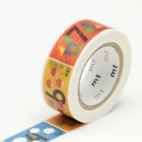 Rouleau 15mm X 7m Kids Number - Masking Tape