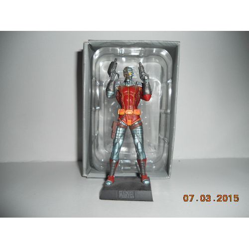 Marvel N° 83 - Deathlok - Figurine En Plomb Peinte À La Main + Boite Collector + Fascicule En Francais