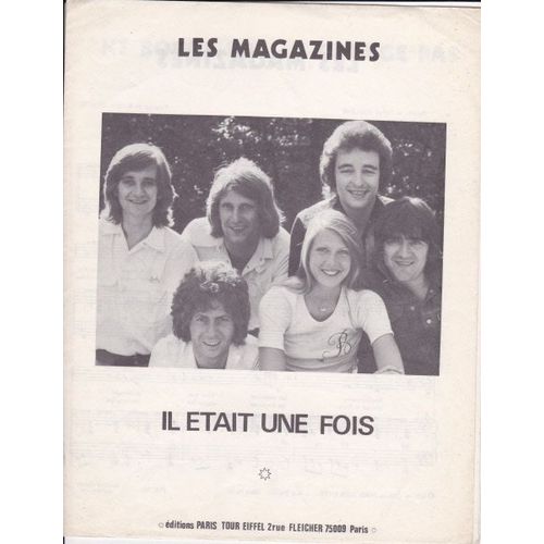 Lot De 4 Partitions D'il Etait Une Fois
