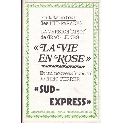Orchestration Nino Ferrer/Sud Express+La Vie En Rose