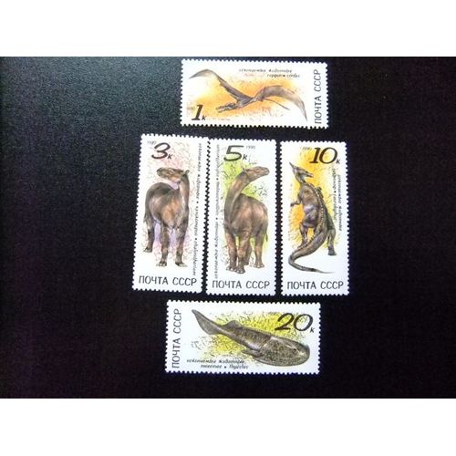 Rusia - Fauna - Flora - Yvert & Tellier N º 5780 / 5784 ** Mnh