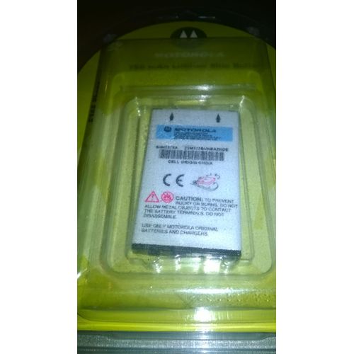 Batterie D'origine 750 Mah Lithium-Ion Pour Motorola E365 - Réf: Ba265 / Ba-265