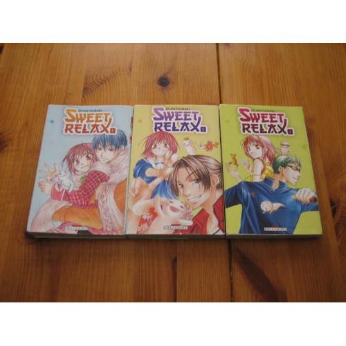 Lot Mangas Sweet Relax 1 A 3 Complet Delcourt