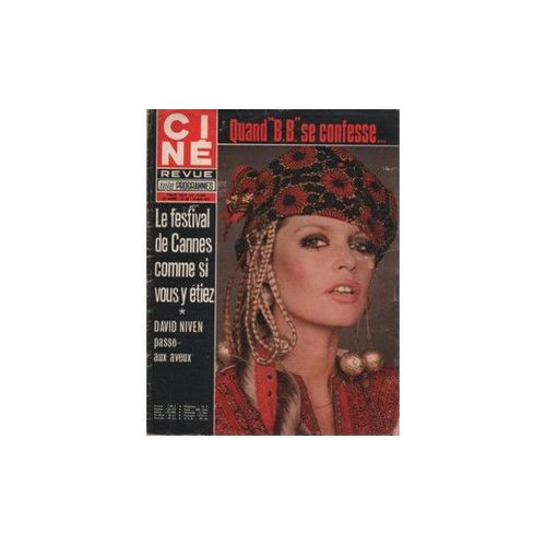 Ciné Revue Télé Programmes N°20 Brigitte Bardot