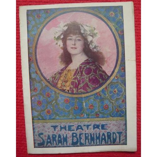 Programme De Théâtre Du Théâtre Sarah-Bernhardt (1928) - Mon Curé Chez Les Riches 