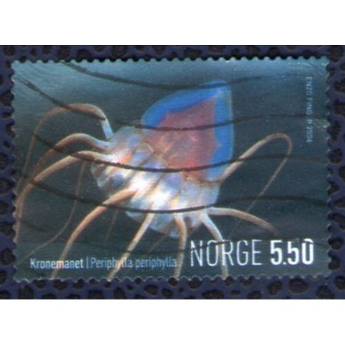 Norvège 2004 Oblitéré Used Stamp Méduse Helmet Jellyfish Periphylla Periphylla