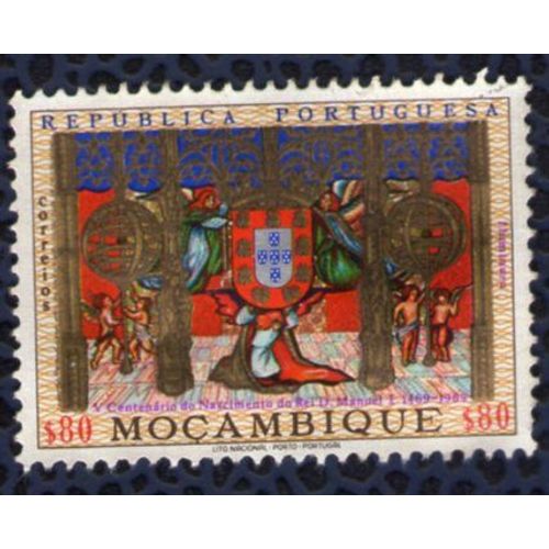 Mozambique 1969 Oblitéré Used Stamp Blason Naissance Roi D. Manuel I