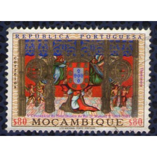 Mozambique 1969 Oblitéré Used Stamp Blason Naissance Roi D. Manuel I