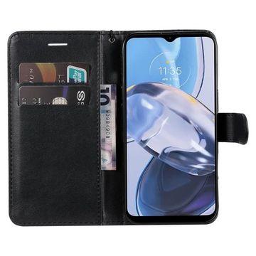 Etui En Cuir Pour Motorola Moto E22 - 4