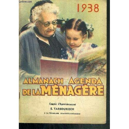 Almanach Agenda De La Menagere - 1938