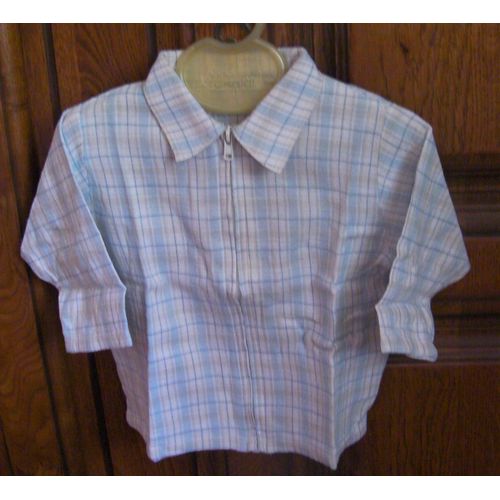Chemise Bleue Okaïdi - Taille 6 Mois
