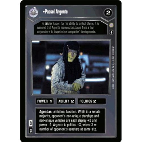 Passel Argente - Coruscant - Star Wars Ccg