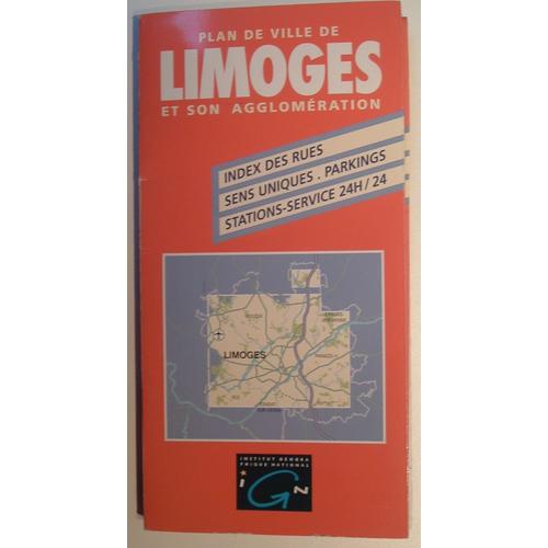 Aed Plan De Limoges Avec Livret