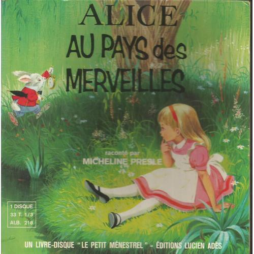 Alice Au Pays Des Merveilles D'après Le Conte De Lewis Carrol (Livre Disque Illustrations De Hatchings) (17cm)