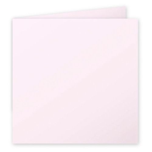 Clairefontaine Carte 210g Pliée 160x160 Rose Pqt 25