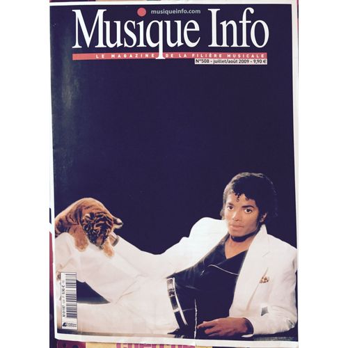 Musique Info. N* 508 Michael Jackson. Brian Molko. 