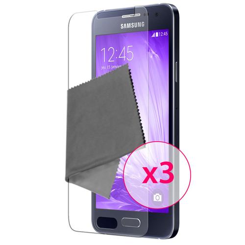 Caseink - Films De Protection Transparents Ultra Clear Hd Pour Samsung Galaxy A3 A300 [Pack De 3]