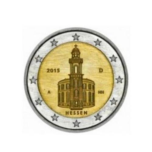  Piece De 2 Euros Commemorative Allemagne 2015 Commemore Hessen 