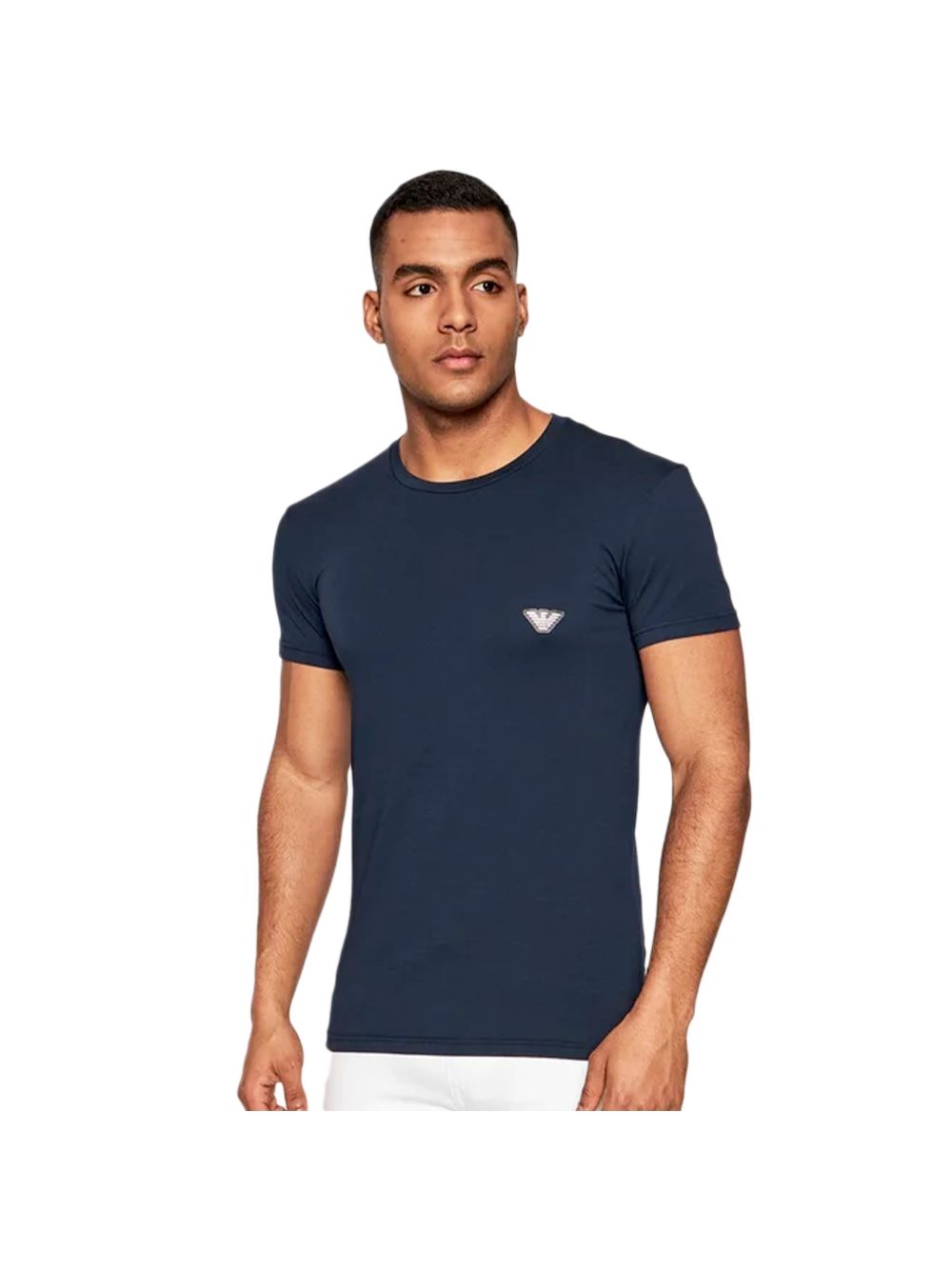 T Shirt Emporio Armani Eagle Homme Bleu