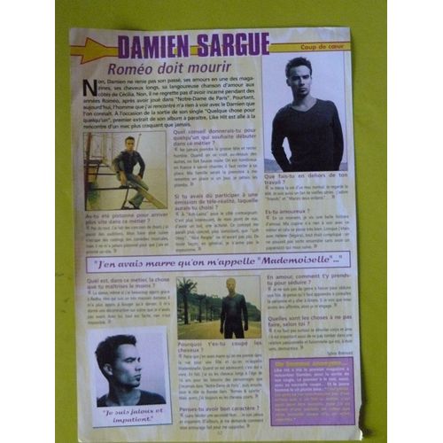 Interview Damien Sargue