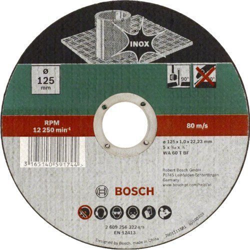 Disque à tronçonner 125 x1 plat