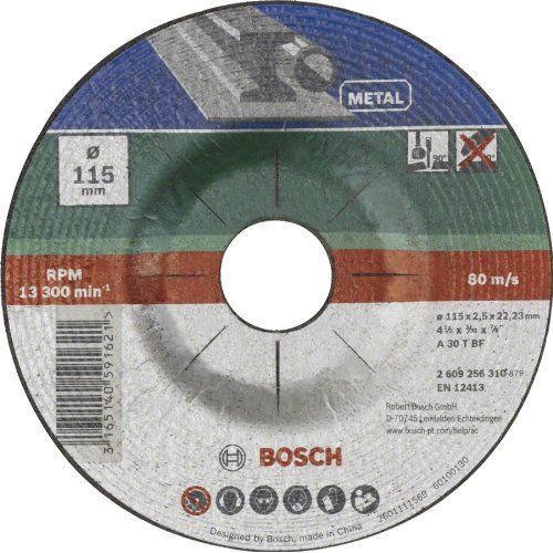 Disque tronc métal, 125 x2,5