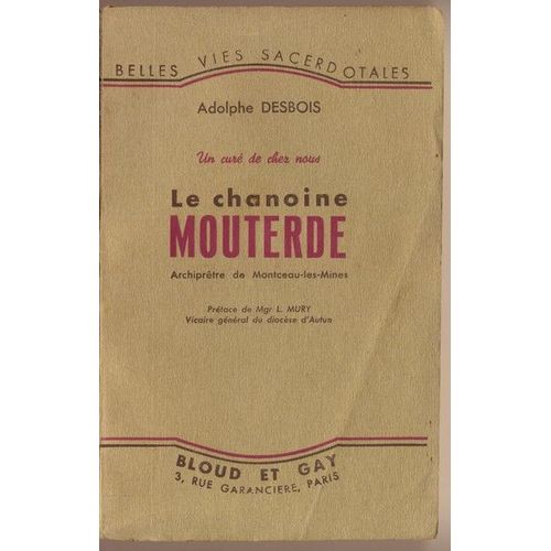Le Chanoine Mouterde