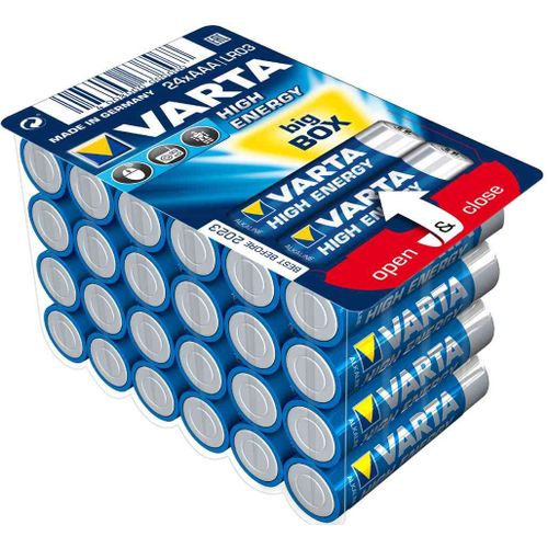 VARTA Alkaline Batterie "High Energy" BIG BOX, Micro (AAA)