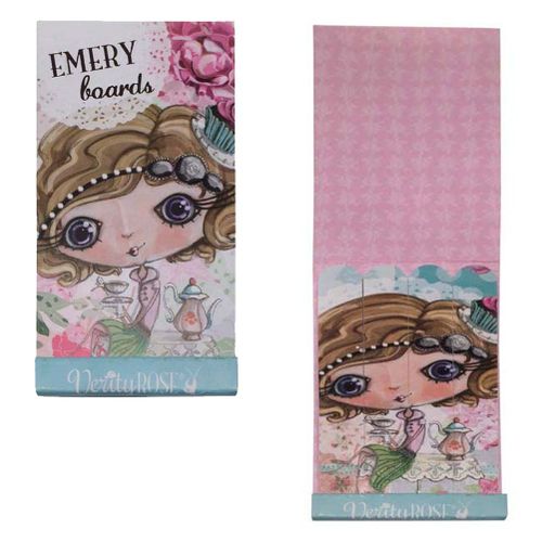 Carnet De 4 Limes À Ongles Verity Rose Modele 2