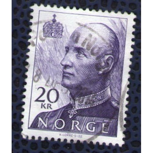 Norvège 1992 Oblitération Ronde Used Stamp King Roi Harald V 20 Kr Su