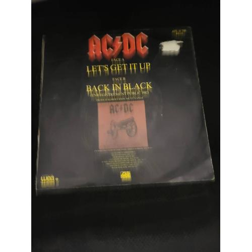 Acdc Vinyle 45t Ancien Vintage