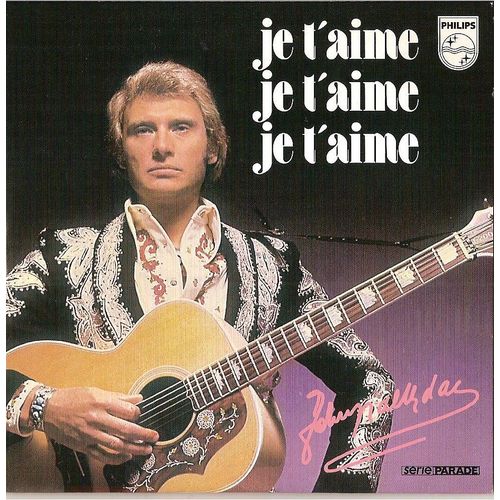 Johnny Hallyday Cd 2 Titres Je T Aime Je Taime Je Taime Danger D Amour
