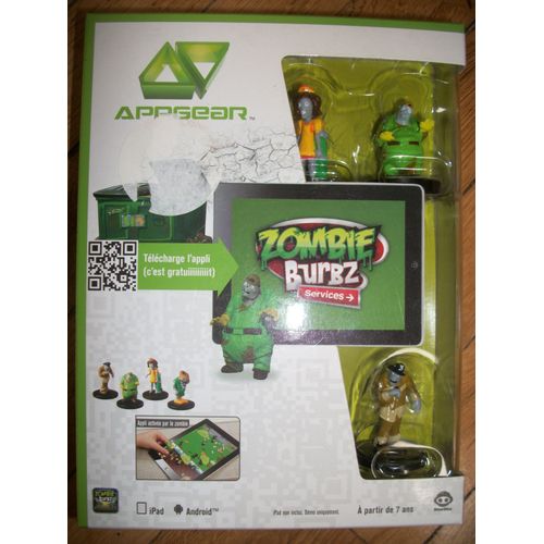 Wow Wee-App Gear - 0 123 - Jeu Électronique - App Gear - Zombie Burbz -Services