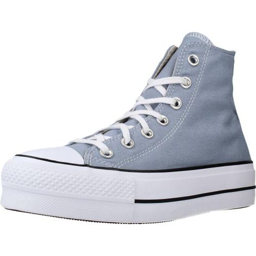 Converse Ctas Lift Hi Obsidian Colour Bleu