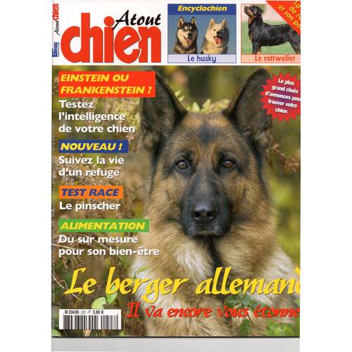 Atout Chien N°227 Le Berger Allemand Janvier 2005