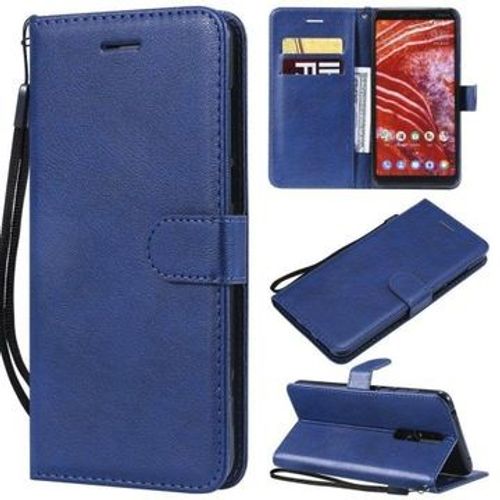 Coque En Cuir Aimant Pour Nokia 3.1 Plus