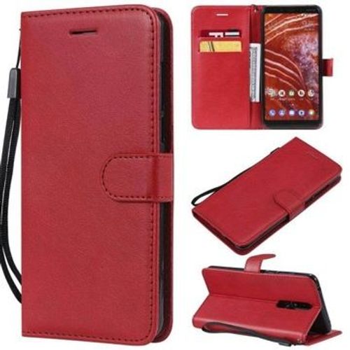 Coque En Cuir Aimant Pour Nokia 3.1 Plus