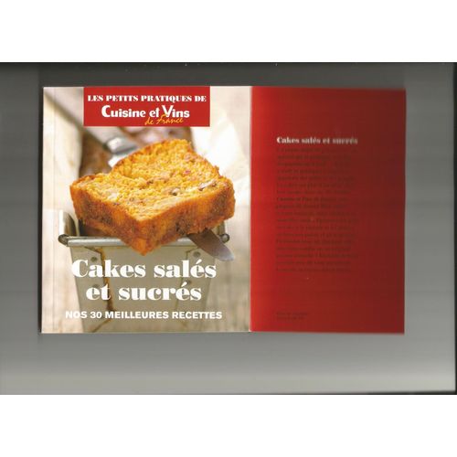 Cakes Salés Et Sucrés - Nos 30 Recettes Recettes - 