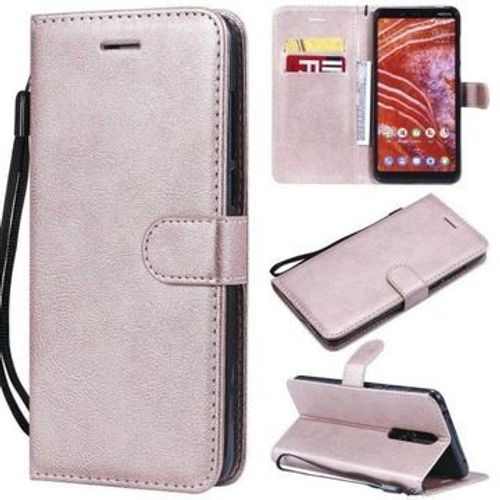 Coque En Cuir Aimant Pour Nokia 3.1 Plus