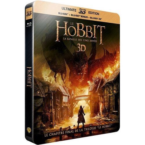 Le Hobbit : La Bataille Des Cinq Armées - Ultimate Blu-Ray 3d Edition - Blu-Ray 3d + Blu-Ray + Digital Ultraviolet - Boîtier Steelbook
