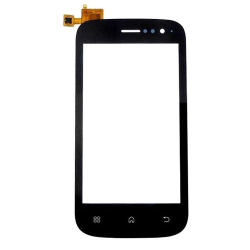 Vitre Exterieure Tactile De Remplacement Pour Wiko Cink Five Noir