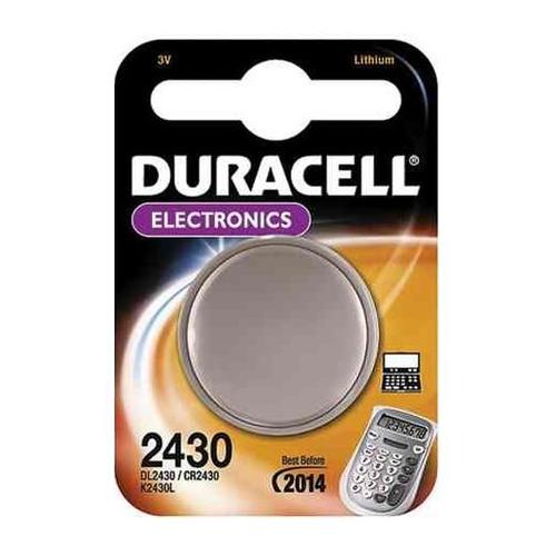 DURACELL Lot de 5 Piles bouton lithium "Electronics" CR 2430 3 volt Blister de 1