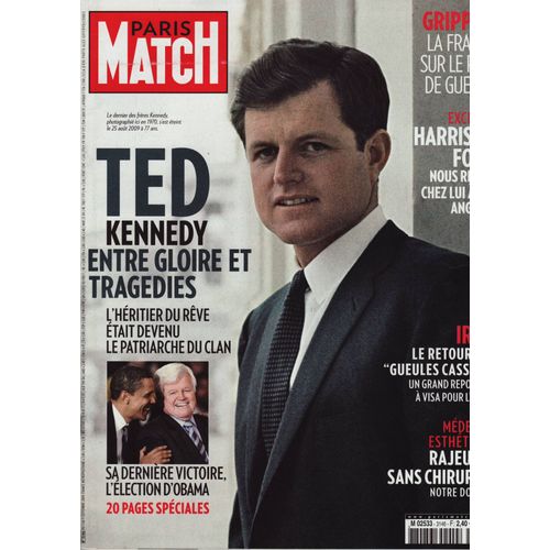 Paris Match / 03-09-2009 N°3146 : Hilary Swank (6p) - M / Matthieu Chedid (3p) - Harrison Ford (6p)