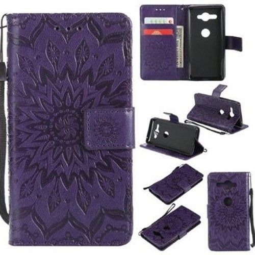 Etui En Cuir Pour Sony Xperia Xz2 Compact