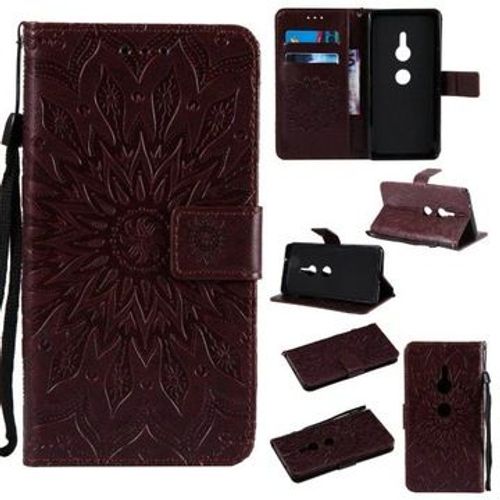 Etui En Cuir Aimant Pour Sony Xperia Xz2