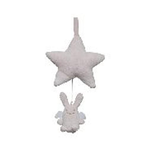 Trousselier - Vm2013 03 - Nuage Musical Ange Lapin - Rose - 20 Cm