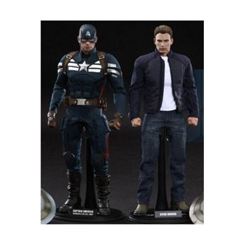 Captain America 2 Pack 2 Figurines Movie Masterpiece 1/6 Captain Ameri