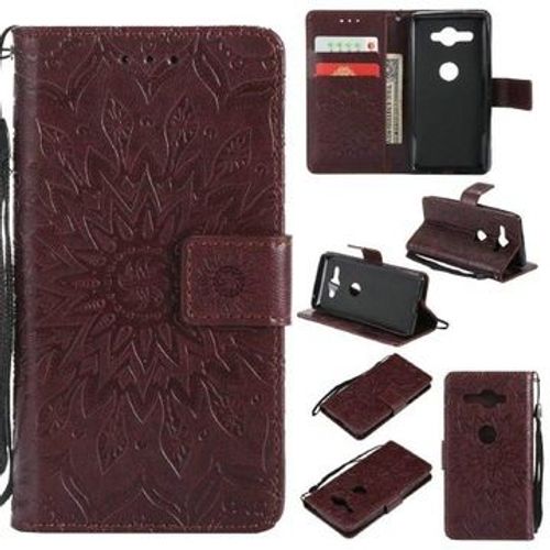 Etui En Cuir Pour Sony Xperia Xz2 Compact