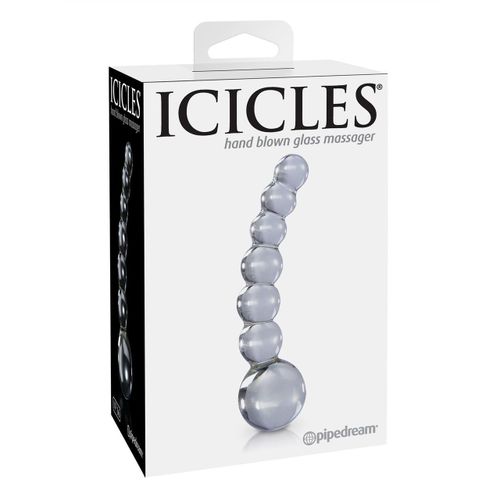 Pipedreams Icicles No. 66 Clear Glass Dildo