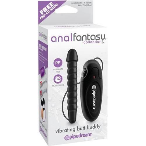 Pipedreams Anal Fantasy Collection Vibrating Butt Buddy Black